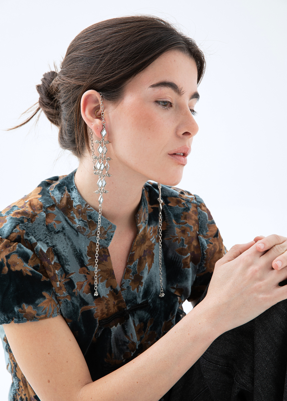 PENDIENTES KANHK PLATA